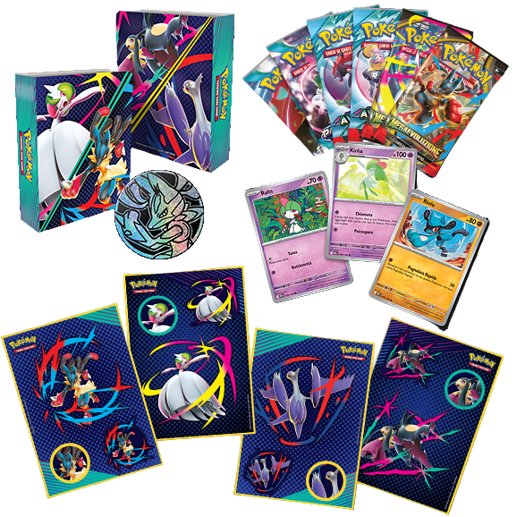 Pokémon Megaevoluzione - Bauletto da Collezione Mega Gardevoir EX & Mega Lucario EX (ITA)