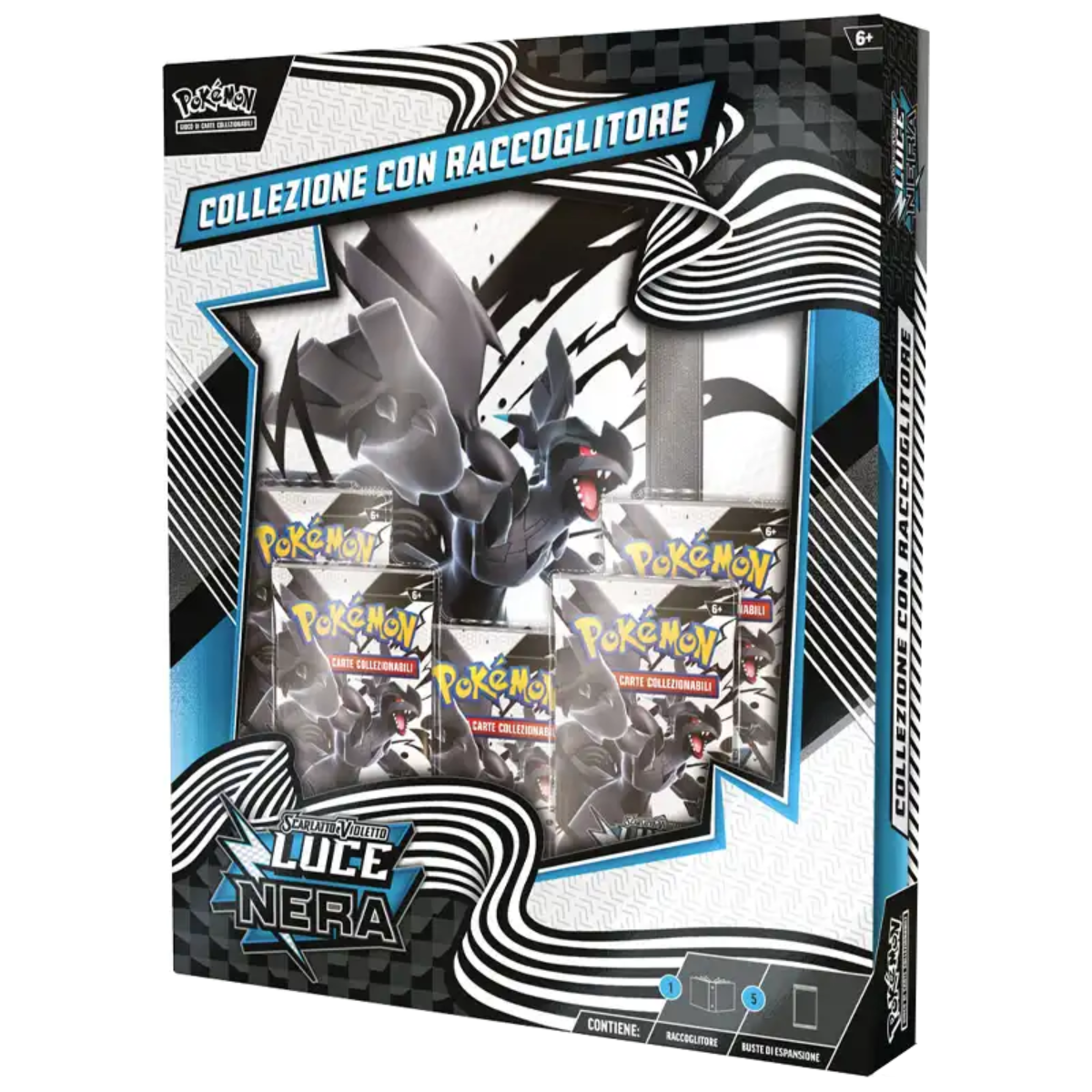 Pokémon Scarlatto & Violetto: Luce Nera - Collezione con Raccoglitore (ITA)