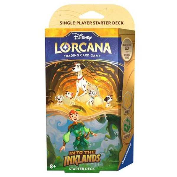 Disney Lorcana - Into the Inklands (Amber & Emerald) - Starter Deck (ITA)
