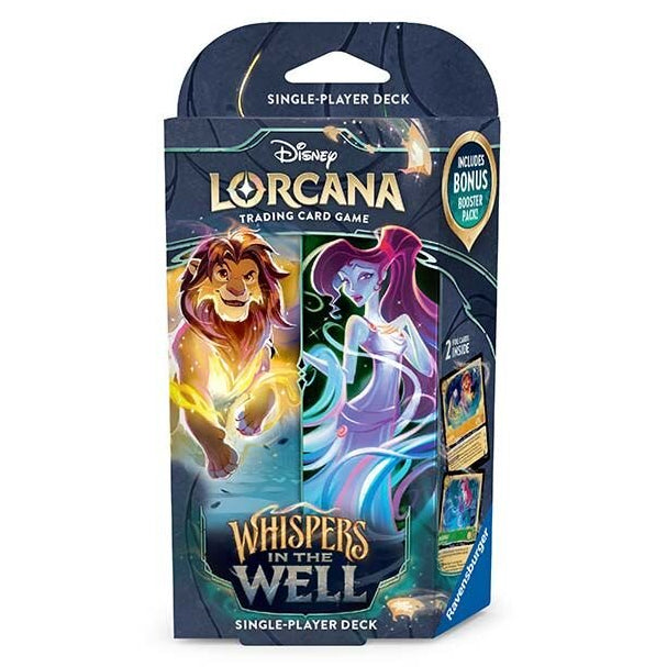 Disney Lorcana - Whispers in the Well (Amber & Emerald) - Starter Deck (ITA)
