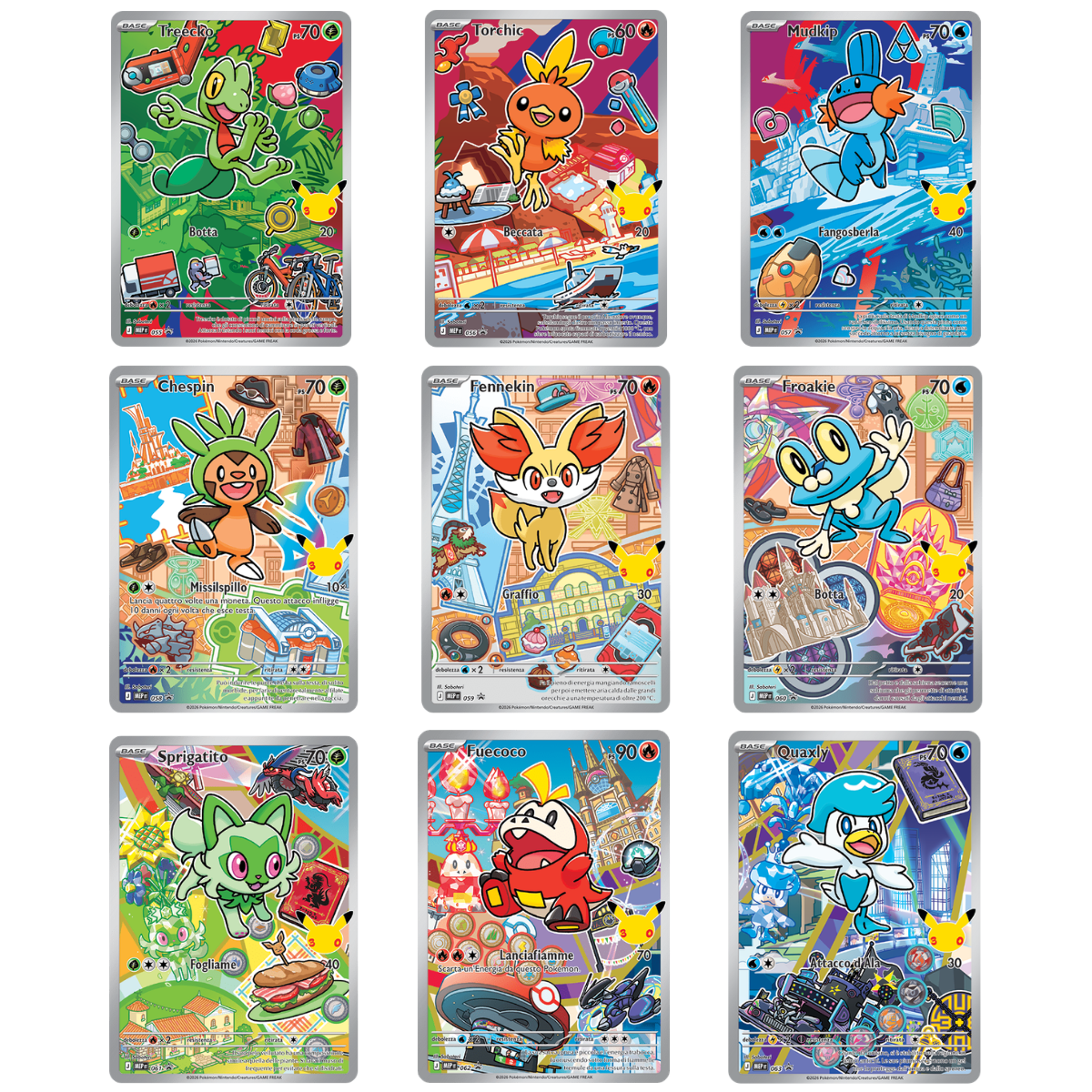 Pokémon Collezione Illustrazione - Primi Compagni di Avventura Serie 3 (ITA)