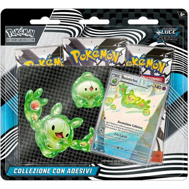 Pokémon Scarlatto & Violetto: Luce Nera - Reuniclus - Collezione con Adesivi (ITA)