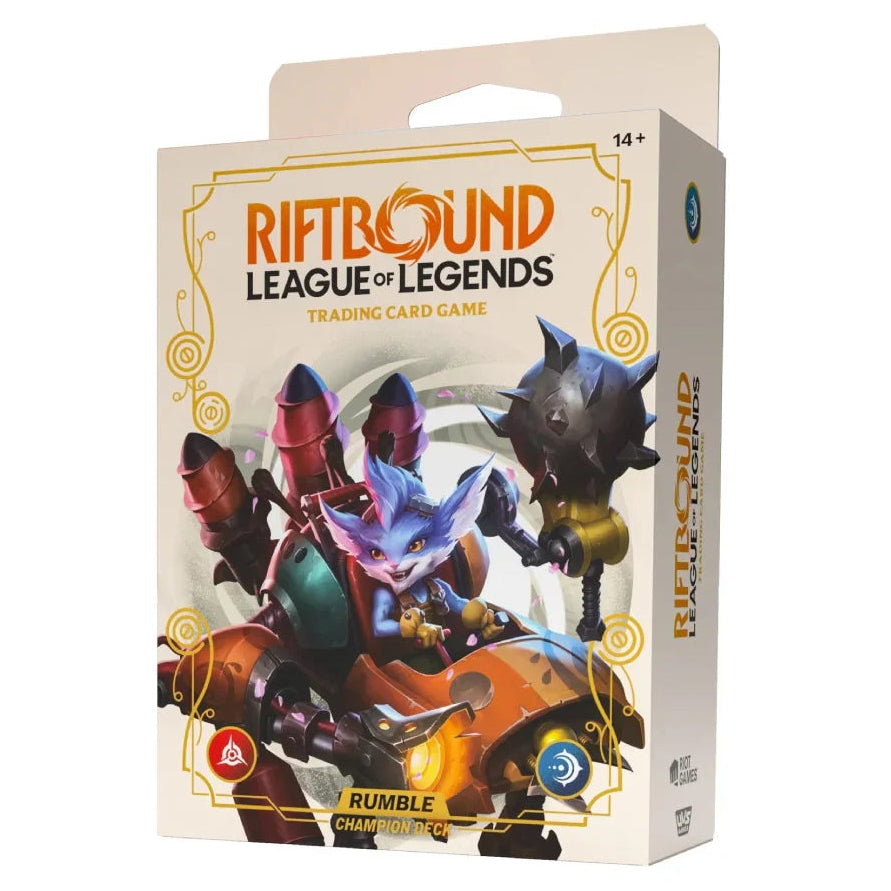 Leauge of Legends Card Game: Riftbound - Rumble - Champion Deck