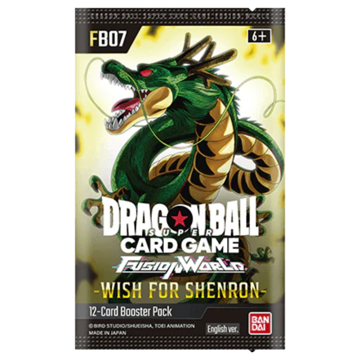 Dragon Ball Super Card Game: Fusion World - Wish for Shenron [FB-07] - Display da 24 Buste (ENG)