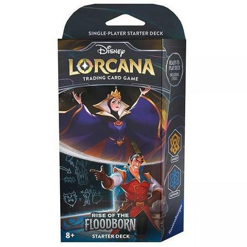 Disney Lorcana - Rise of the Floodborn (Amber & Sapphire) - Starter Deck (ENG)