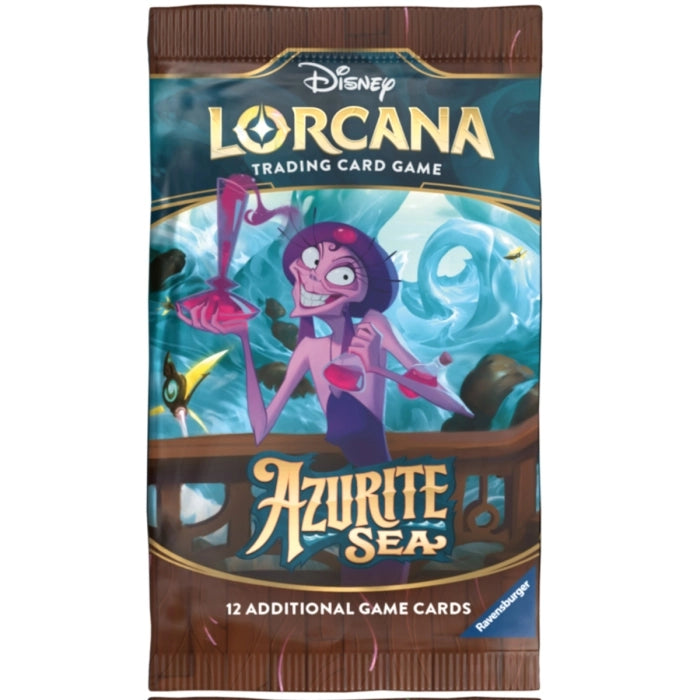 Disney Lorcana - Azurite Sea - Display da 24 Buste (ENG)