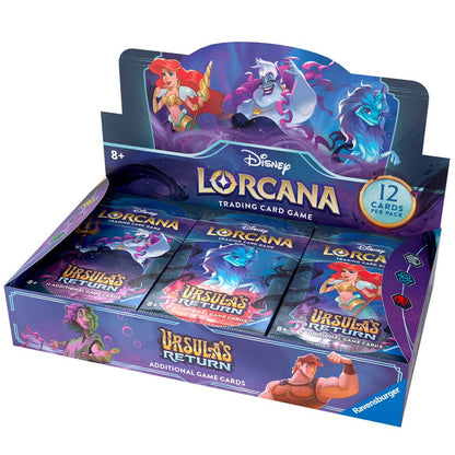 Disney Lorcana - Ursula's Return - Display da 24 Buste (ENG)