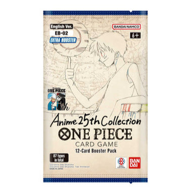 One Piece Card Game: Extra Booster - Anime 25th Collection [EB-02] - Display da 24 Buste (ENG)