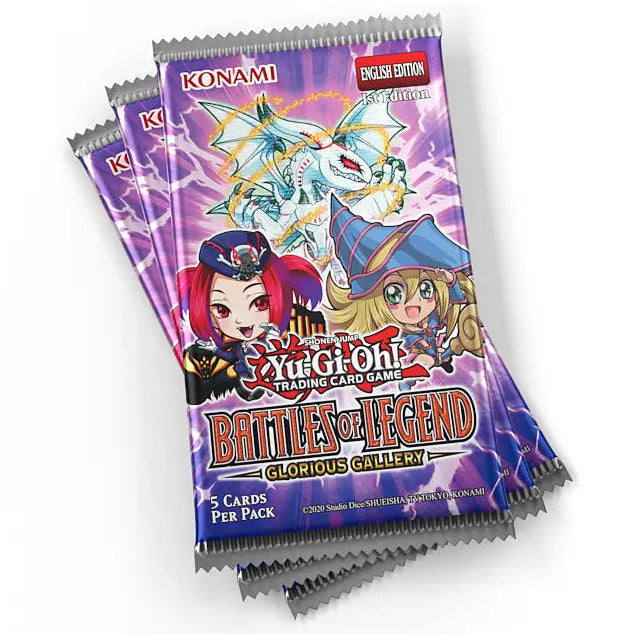 Yu-Gi-Oh! Battles of Legend: Glorious Gallery - Display da 24 Buste - 1a Edizione (ENG)