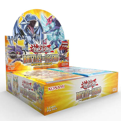 Yu-Gi-Oh! Battles of Legend: Monster Mayhem - Display da 24 Buste - 1a Edizione (ITA)