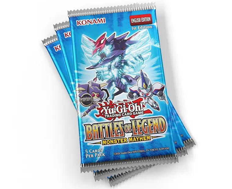 Yu-Gi-Oh! Battles of Legend: Monster Mayhem - Display da 24 Buste - 1a Edizione (ITA)