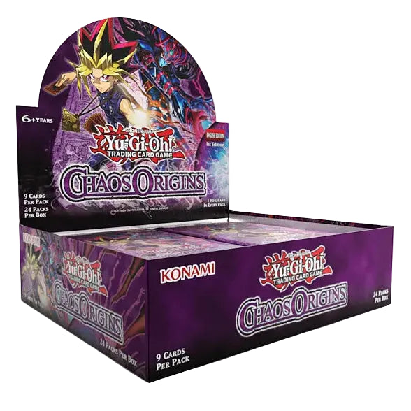 Yu-Gi-Oh! Chaos Origins - Display 24 da Buste - 1a Edizione (ENG)