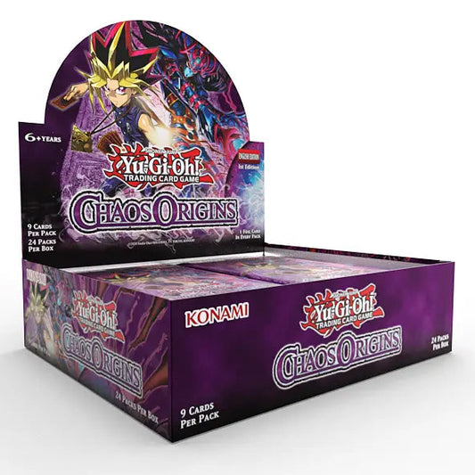 Yu-Gi-Oh! Chaos Origins - Display 24 da Buste - 1a Edizione (ENG)