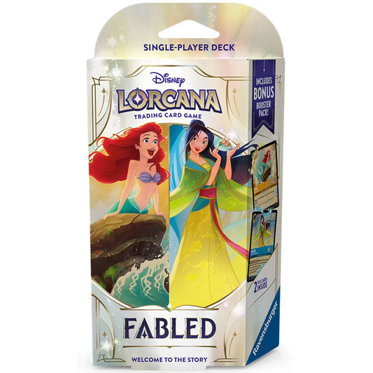 Disney Lorcana - Fabled (Amber & Sapphire) - Starter Deck (ENG)