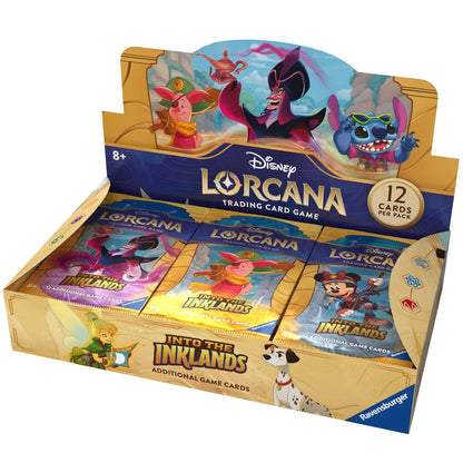 Disney Lorcana - Into the Inklands - Display da 24 Buste (ENG)