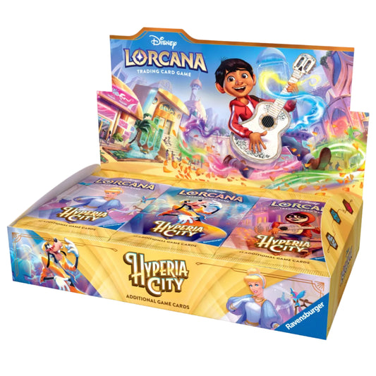 Disney Lorcana - Hyperia City - Display da 24 Buste (ENG)