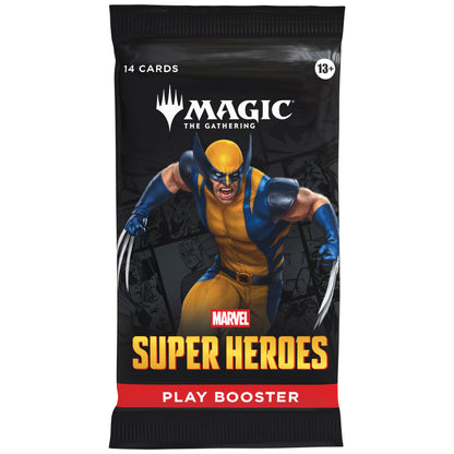 Magic The Gathering - Marvel Super Heroes - Play Booster - Display da 30 Buste (ENG)