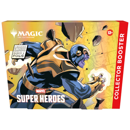 Magic The Gathering - Marvel Super Heroes - Collector Booster - Display da 12 Buste (ENG)