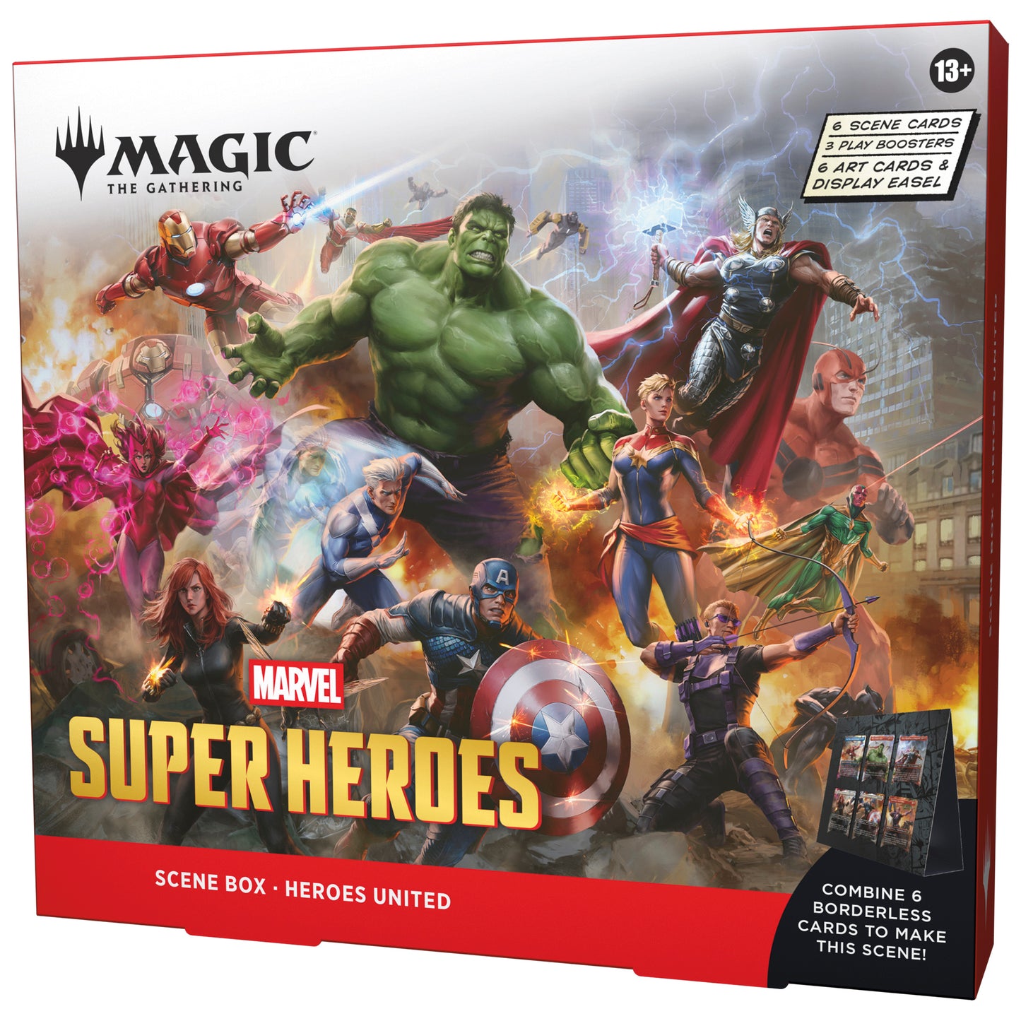 Magic The Gathering - Marvel Super Heroes - Scene Box - Heroes United (ENG)