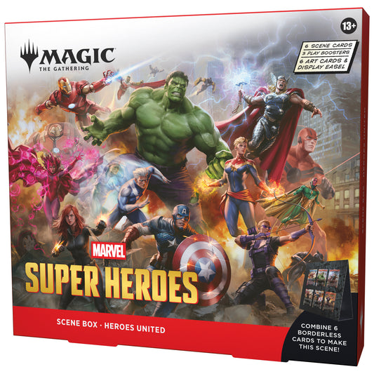 Magic The Gathering - Marvel Super Heroes - Scene Box - Heroes United (ENG)