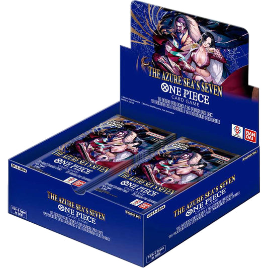 One Piece Card Game - The Azure Sea's Seven [OP14-EB04] - Display da 24 Buste (ENG) - PREORDINE