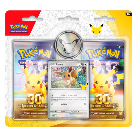 Pokémon 30° Anniversario - Collezione con Moneta (ITA)