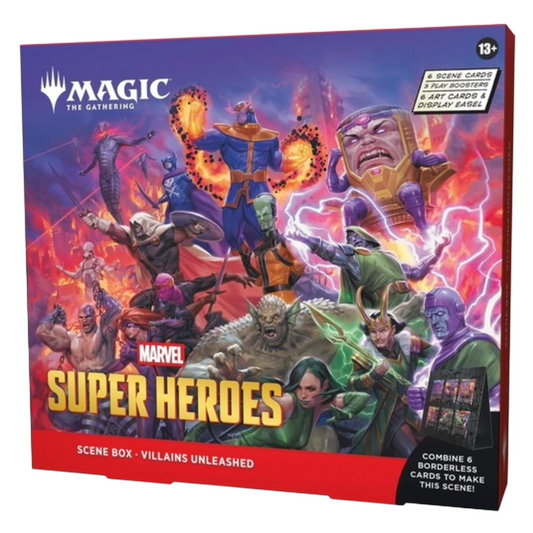 Magic The Gathering - Marvel Super Heroes - Scene Box - Villains Unleashed (ENG)