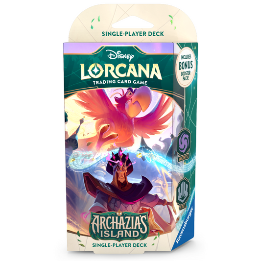 Disney Lorcana - Archazia’s Island (Amethyst & Steel) - Starter Deck (ITA)