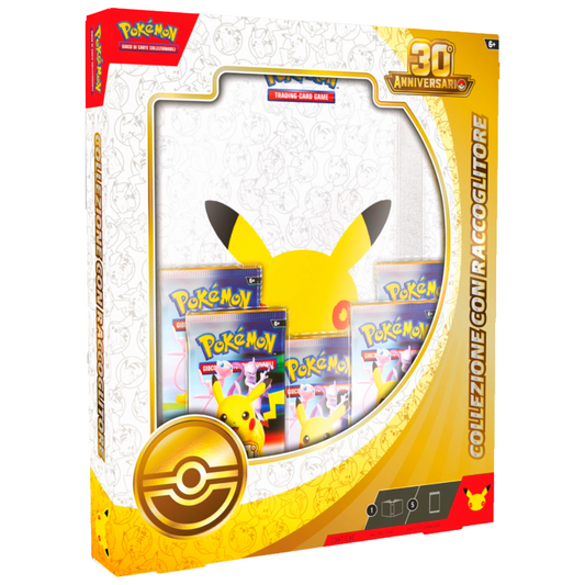 Pokémon 30° Anniversario - Collezione con Raccoglitore (ITA)