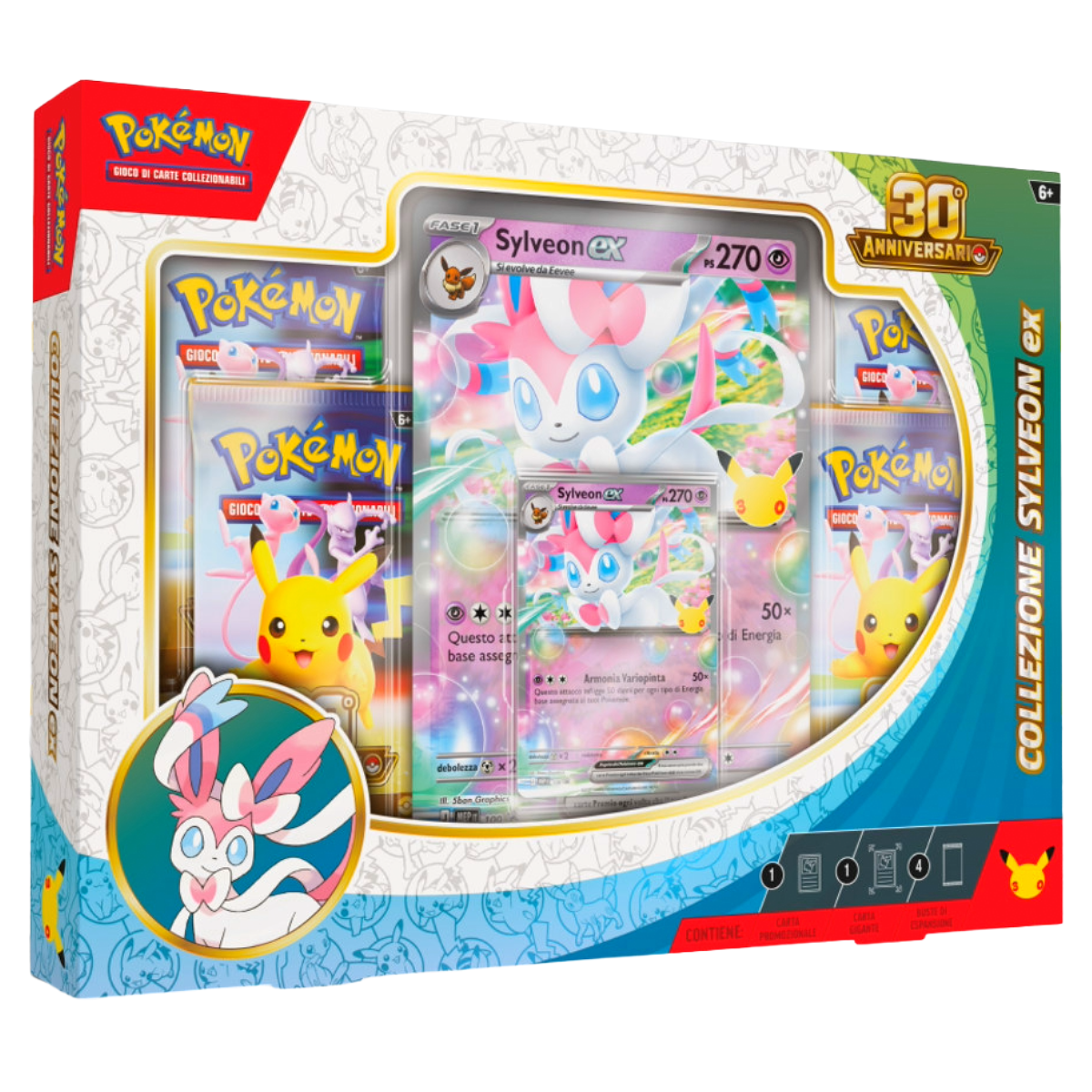 Pokémon 30° Anniversario - Collezione Sylveon ex (ITA)