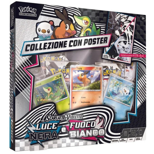 Pokémon Scarlatto & Violetto: Luce Nera e Fuoco Bianco - Collezione con Poster (ITA)