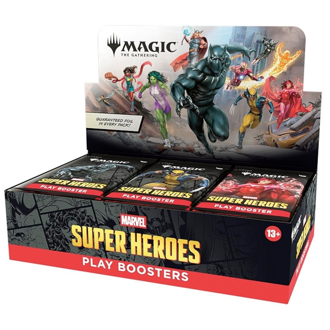 Magic The Gathering - Marvel Super Heroes - Play Booster - Display da 30 Buste (ENG)