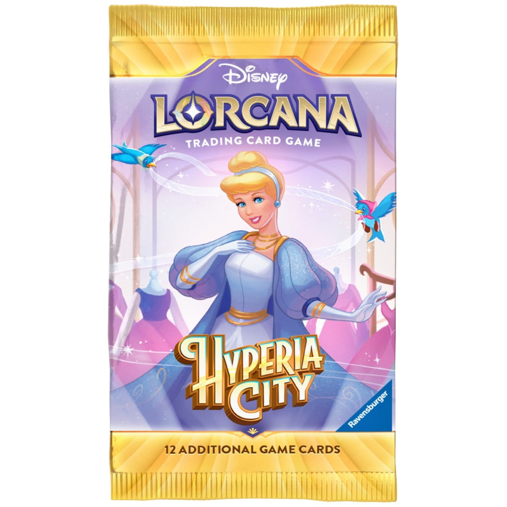 Disney Lorcana - Hyperia City - Display da 24 Buste (ENG)