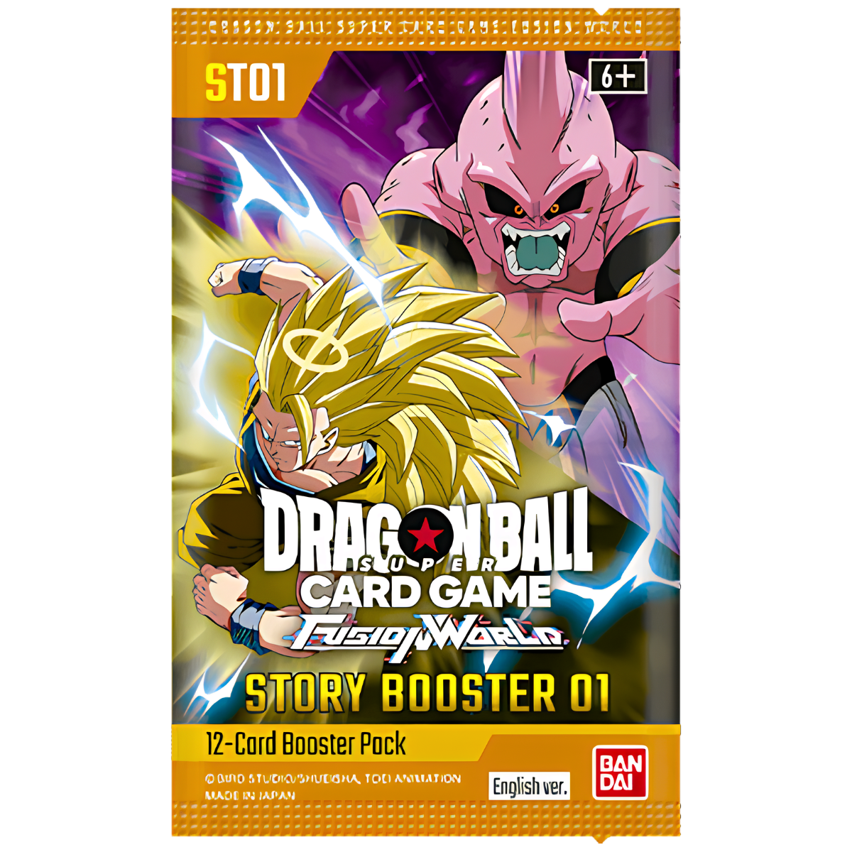 Dragon Ball Super Card Game: Fusion World - STORY BOOSTER VOL.1 [ST-01] - Display da 24 Buste (ENG)