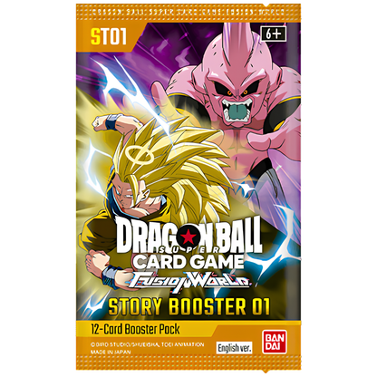 Dragon Ball Super Card Game: Fusion World - STORY BOOSTER VOL.1 [ST-01] - Display da 24 Buste (ENG)