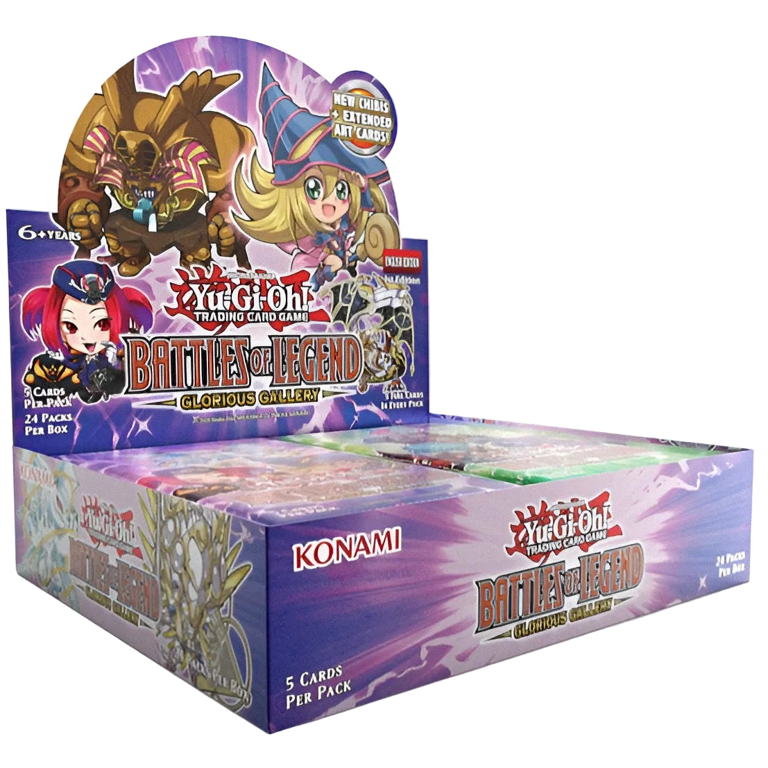 Yu-Gi-Oh! Battles of Legend: Glorious Gallery - Display da 24 Buste - 1a Edizione (ENG)