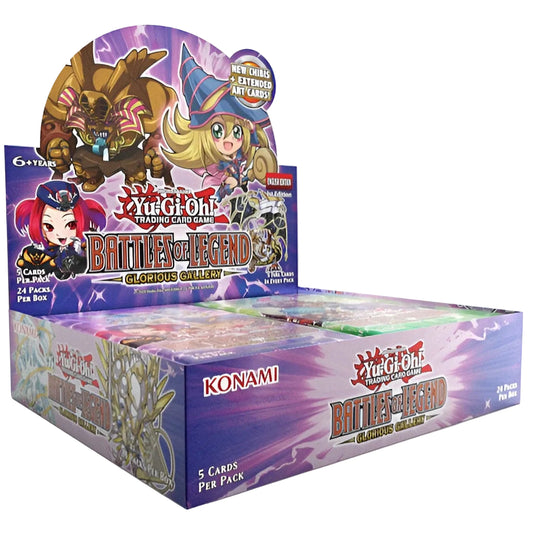 Yu-Gi-Oh! Battles of Legend: Glorious Gallery - Display da 24 Buste - 1a Edizione (ENG)