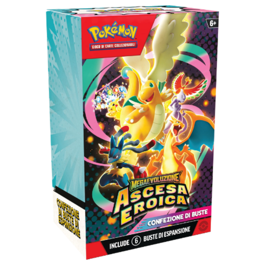 Pokémon Megaevoluzione: Ascesa Eroica - Bundle (ITA) - PREORDINE