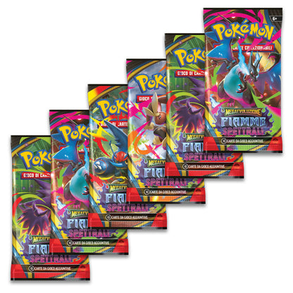 Pokémon Megaevoluzione: Fiamme Spettrali - Bundle 6 Buste (ITA)