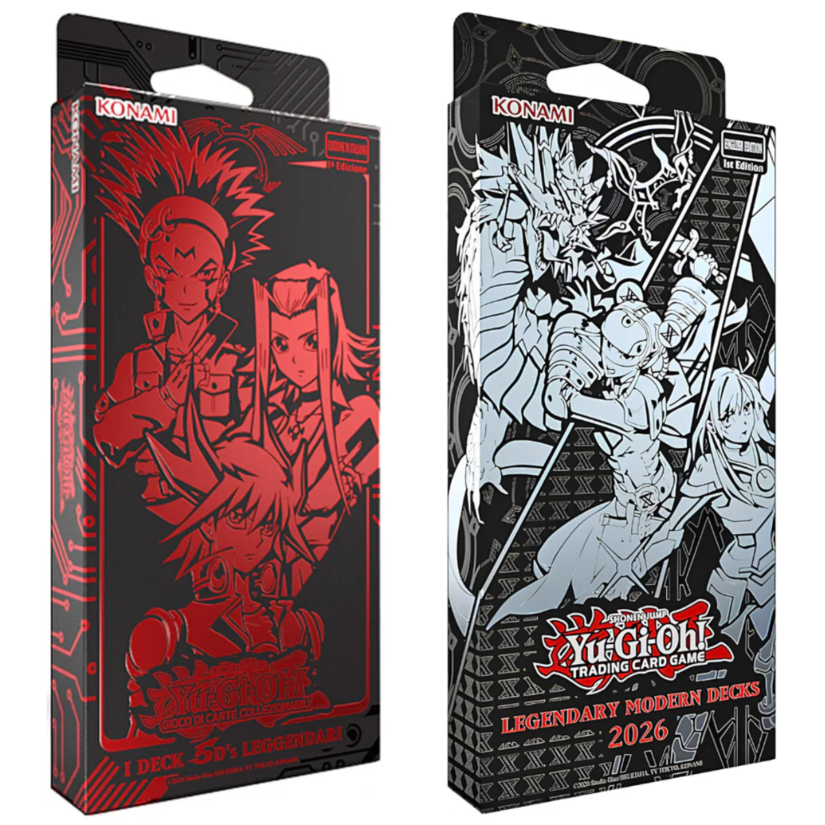 Yu-Gi-Oh! Legendary 5D's + Modern Decks 2026 (BUNDLE ITA)