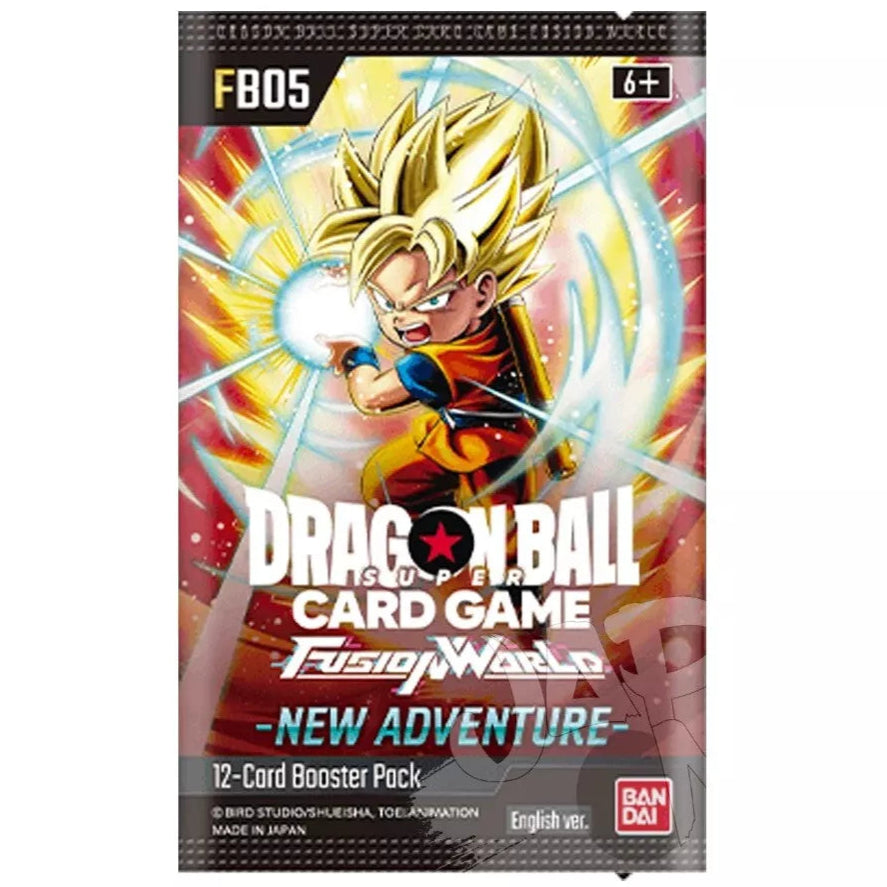 Dragon Ball Super Card Game: Fusion World - New Adventure [FB-05] - Display da 24 Buste (ENG)