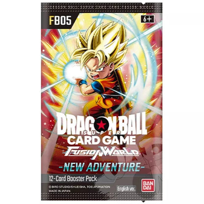 Dragon Ball Super Card Game: Fusion World - New Adventure [FB-05] - Display da 24 Buste (ENG)