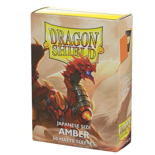 Dragon Shield - Sleeve japanese - 60 bustine protettitve opache Amber