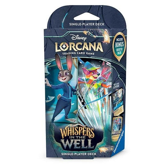 Disney Lorcana - Whispers in the Well (Sapphire & Steel) - Starter Deck (ITA)
