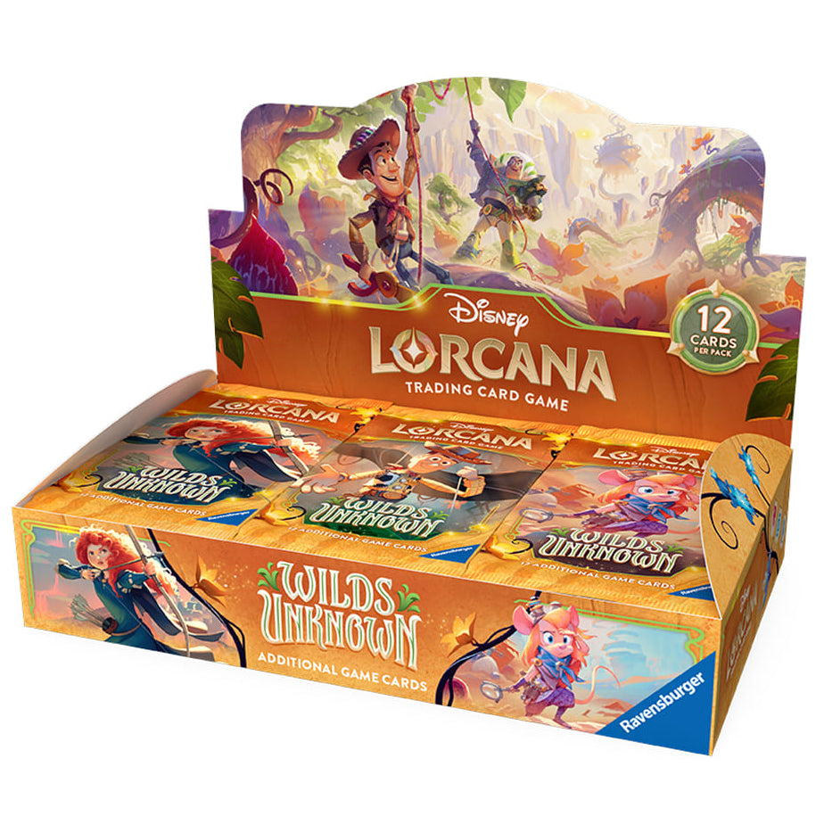 Disney Lorcana - Wilds Unknown - Display da 24 Buste (ITA)