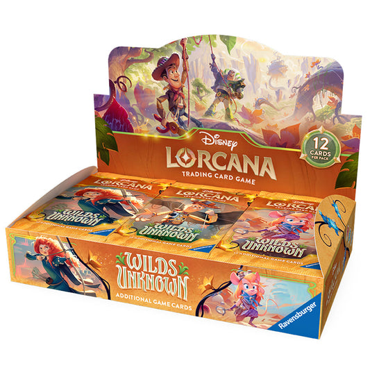 Disney Lorcana - Wilds Unknown - Display da 24 Buste (ITA)