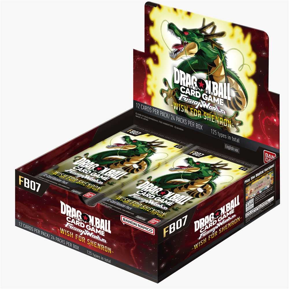 Dragon Ball Super Card Game: Fusion World - Wish for Shenron [FB-07] - Display da 24 Buste (ENG) - PREORDINE