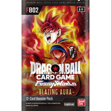 Dragon Ball Super Card Game: Fusion World - Blazing Aura [FB-02] - Display da 24 Buste (ENG)