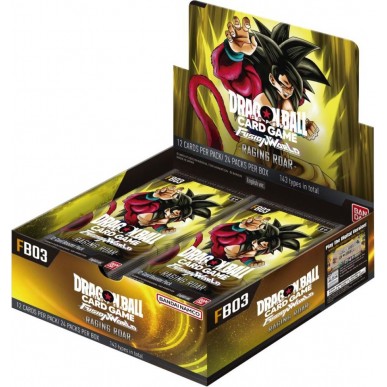 Dragon Ball Super Card Game: Fusion World - Raging Roar [FB-03] - Display da 24 Buste (ENG)