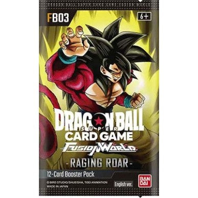 Dragon Ball Super Card Game: Fusion World - Raging Roar [FB-03] - Display da 24 Buste (ENG)